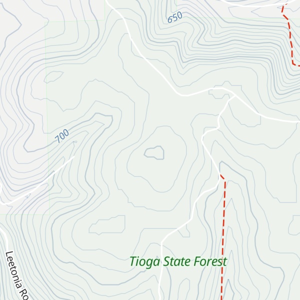 Map of Cedar Mountain