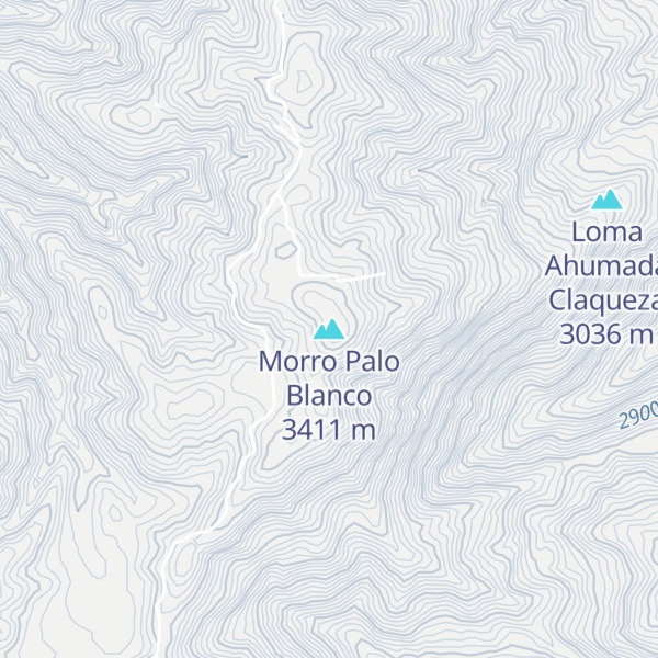 Map of Morro Palo Blanco