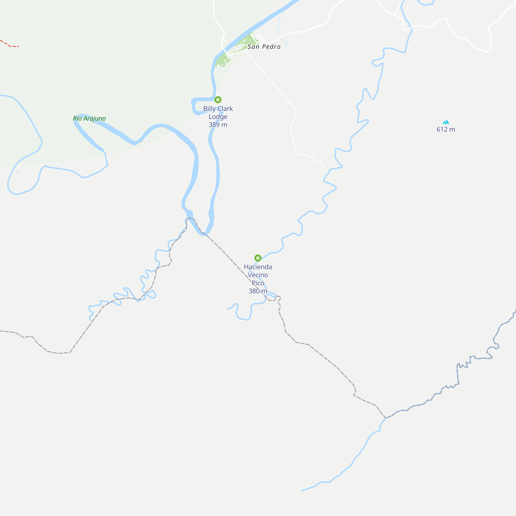 Hacienda Vecino Pico map
