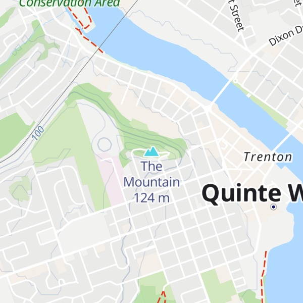 Map of The Mountain