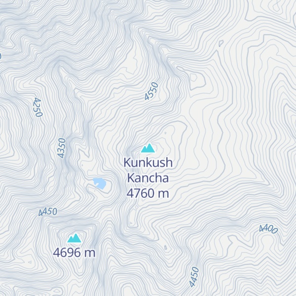Map of Kunkush Kancha