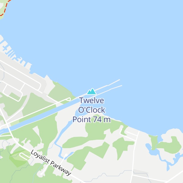 Map of Twelve O'Clock Point