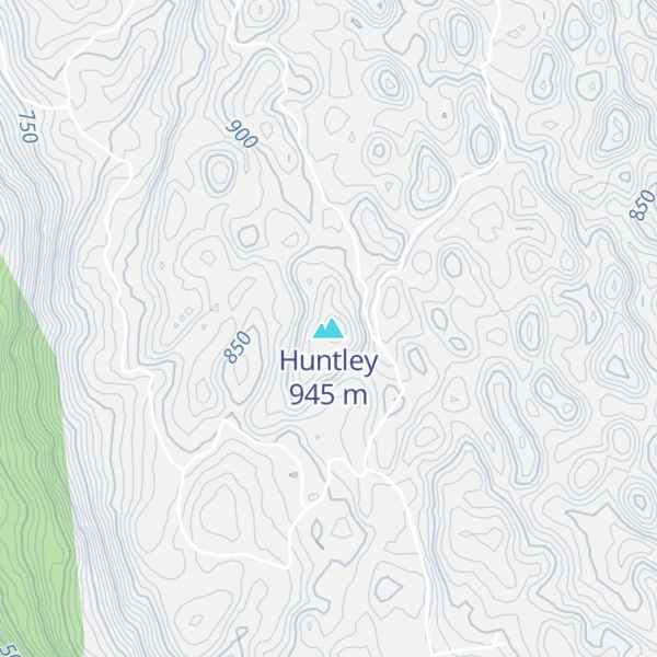 Map of Huntley