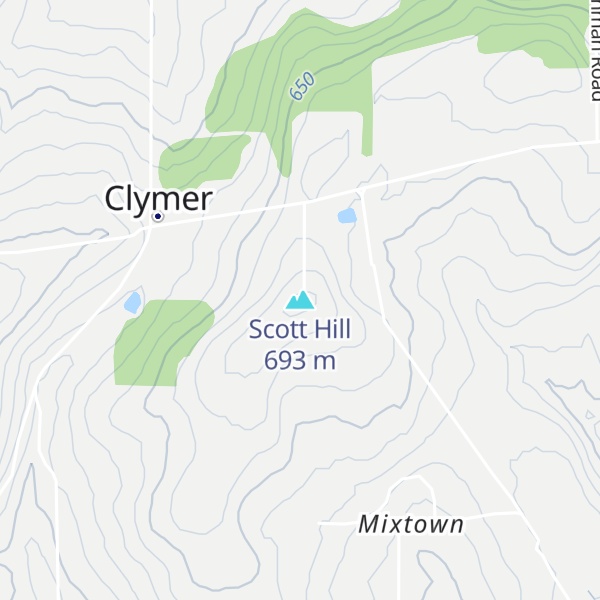 Map of Scott Hill
