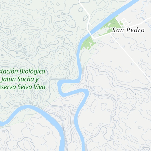 Map of Arajuno Lodge