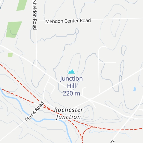 Map of Junction Hill
