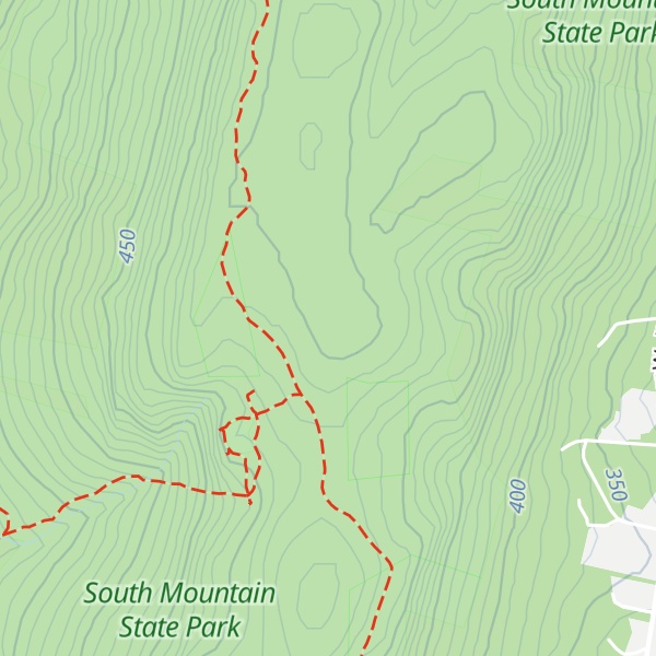 Map of Annapolis Rock