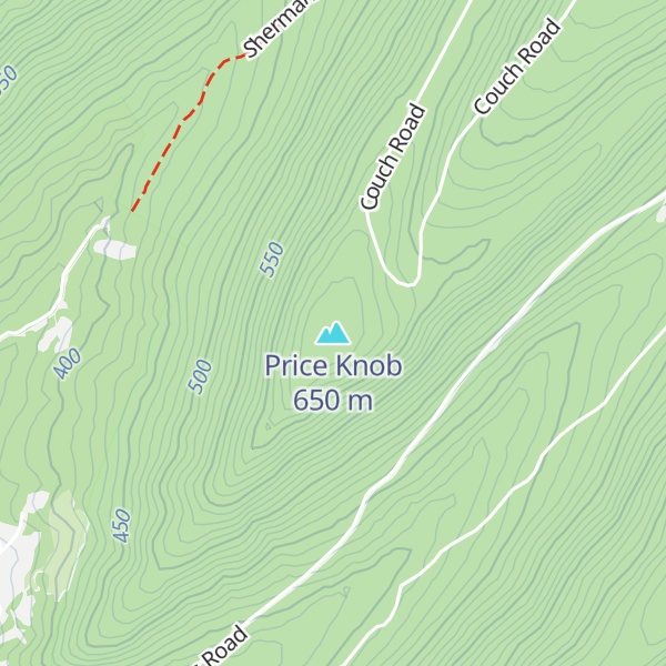 Map of Price Knob