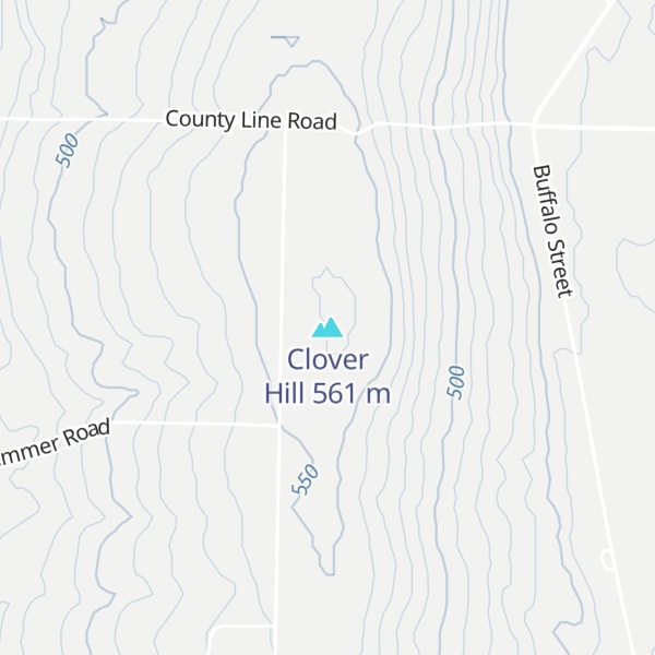Map of Clover Hill