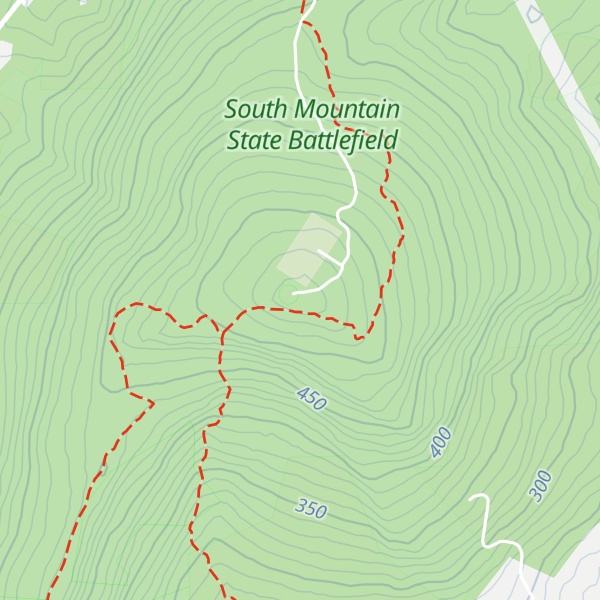 Map of Lambs Knoll