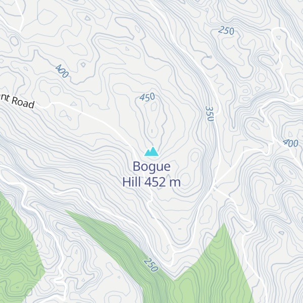 Map of Bogue Hill