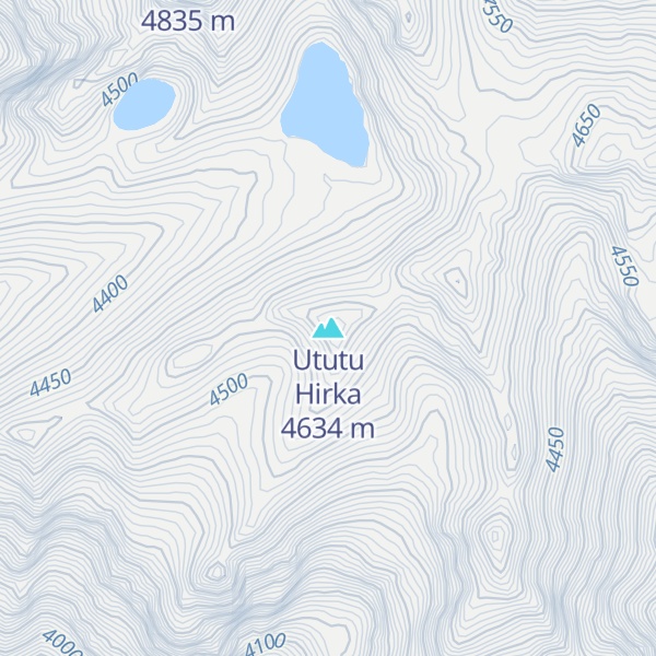 Map of Ututu Hirka