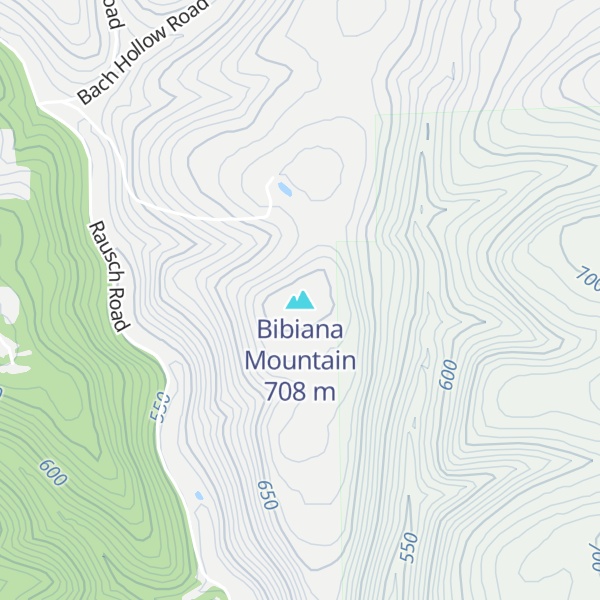 Map of Bibiana Mountain