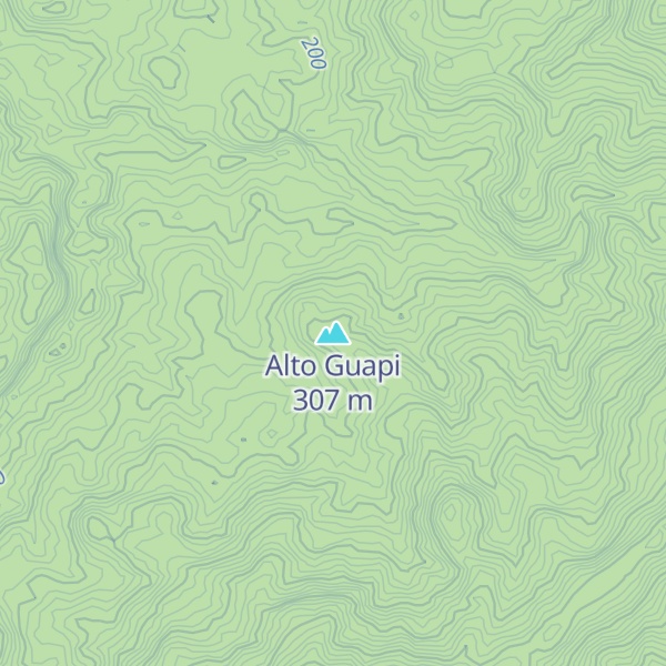 Map of Alto Guapi