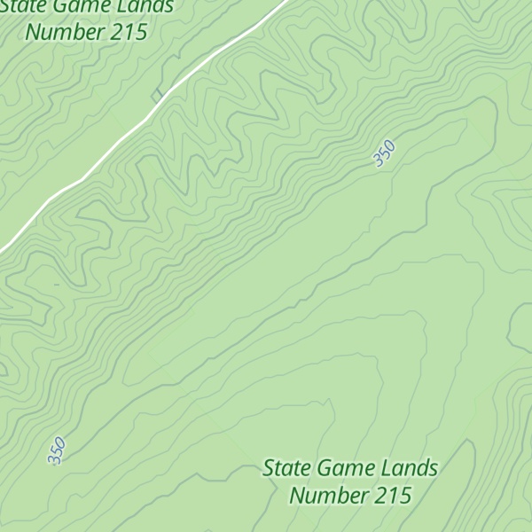 Map of Willow Run Ridge
