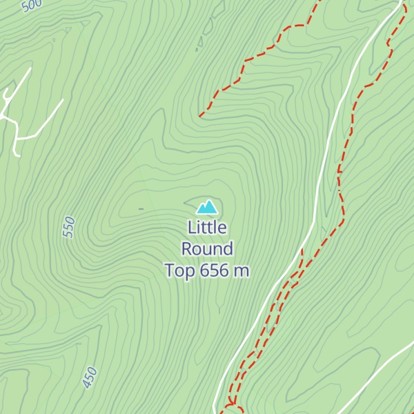 Map of Little Round Top