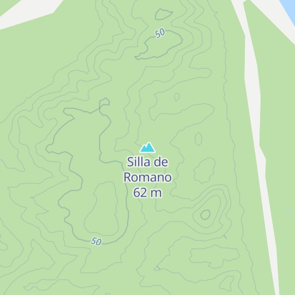 Map of Silla de Romano