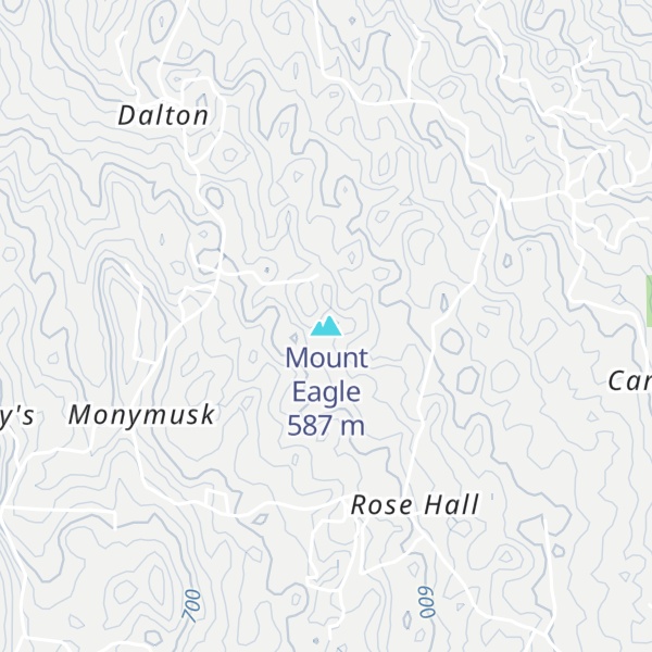 Map of Mount Eagle