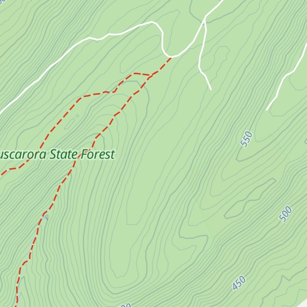 Map of Eckenrode Knob