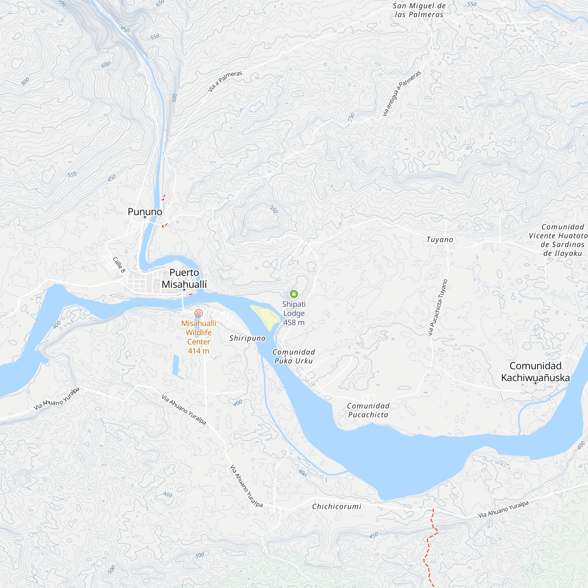 Shipati Lodge map