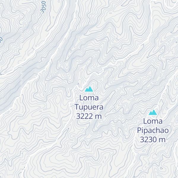 Map of Loma Tupuera