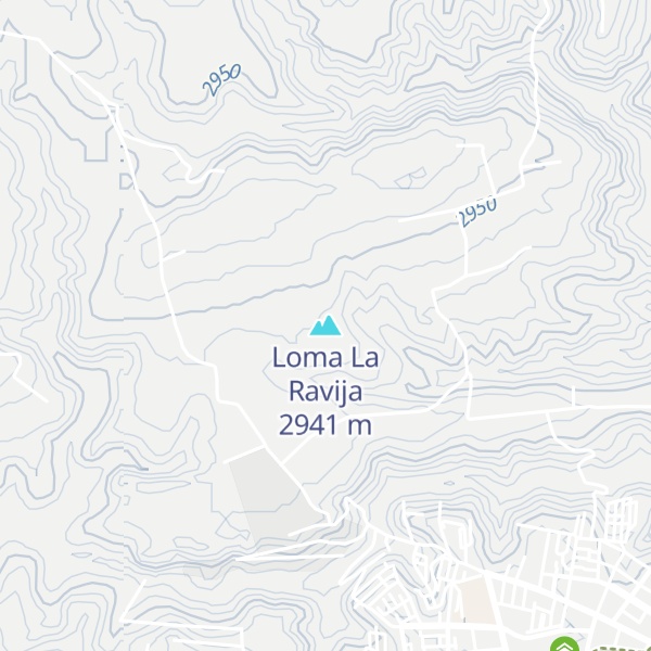Map of Loma La Ravija