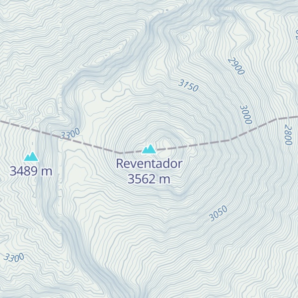 Map of Reventador