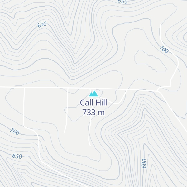 Map of Call Hill