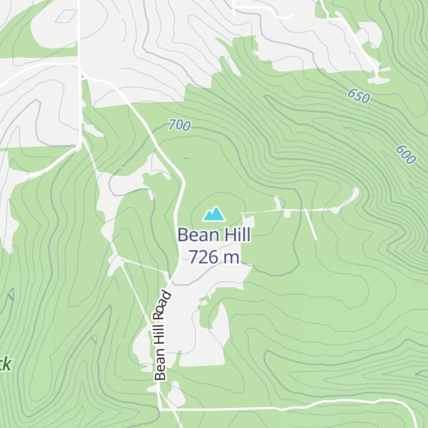 Map of Bean Hill