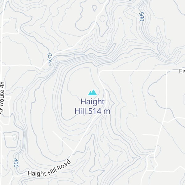 Map of Haight Hill