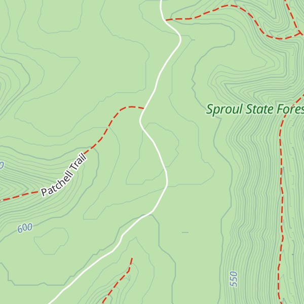 Map of Laurel Ridge