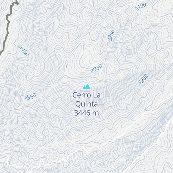 Map of Cerro La Quinta