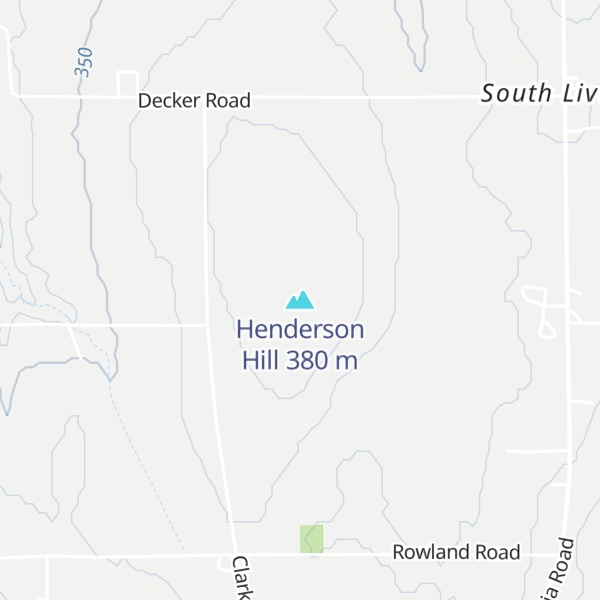Map of Henderson Hill