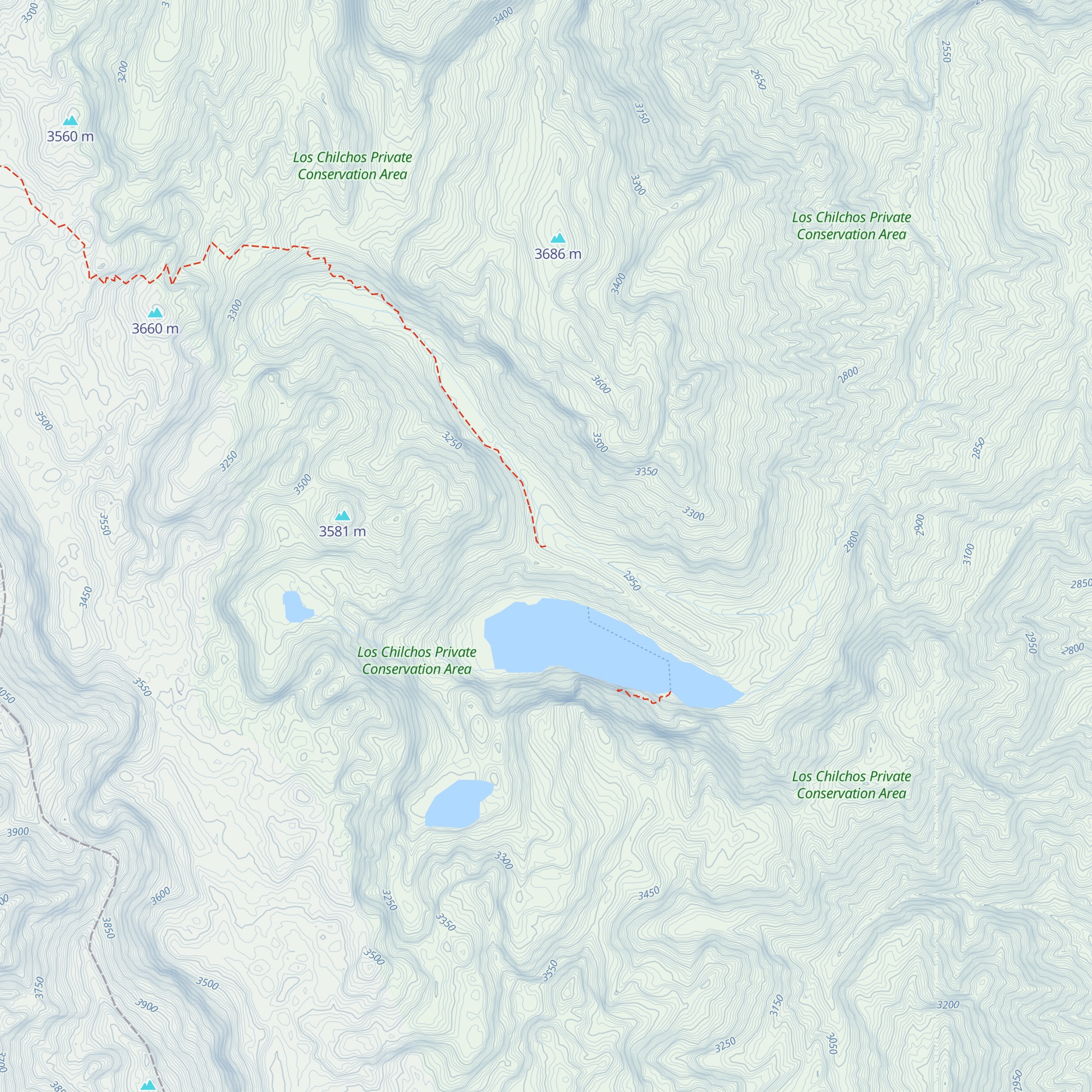Casa de Hospedaje de la Laguna de los Condores map