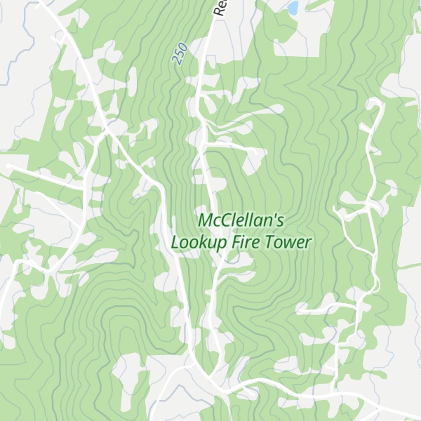 Map of Red Hill