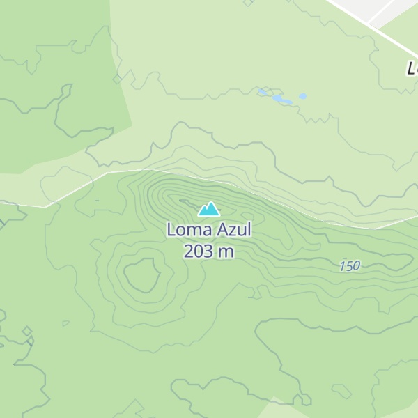 Map of Loma Azul