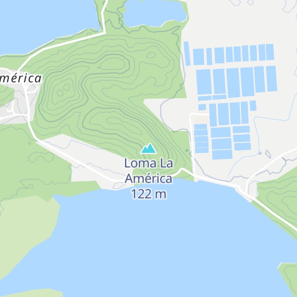 Map of Loma La América