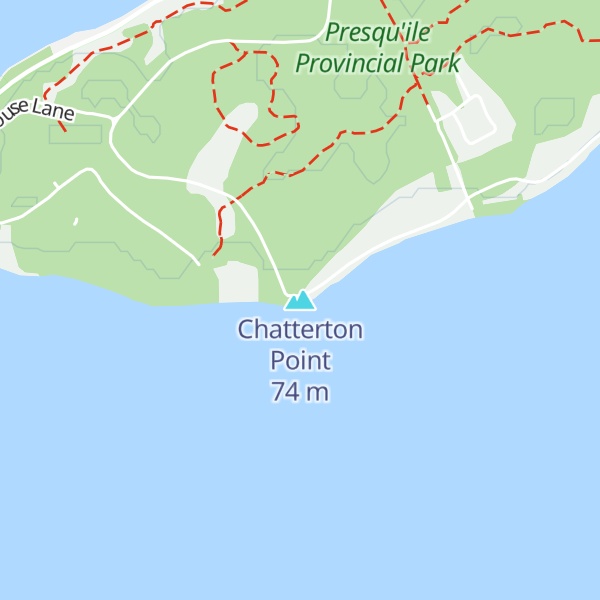 Map of Chatterton Point