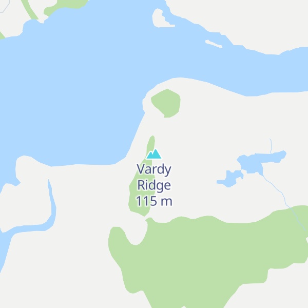 Map of Vardy Ridge