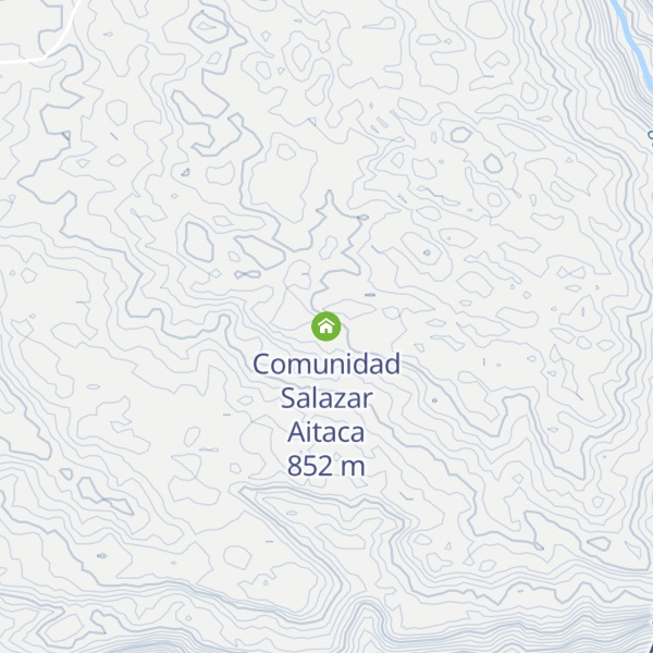 Map of Comunidad Salazar Aitaca