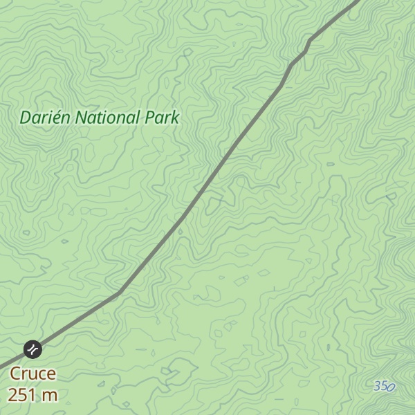 Map of El Cruce