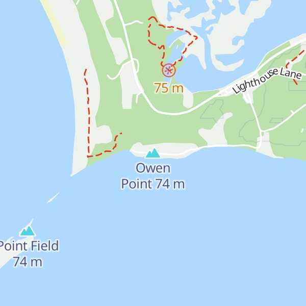 Map of Owen Point