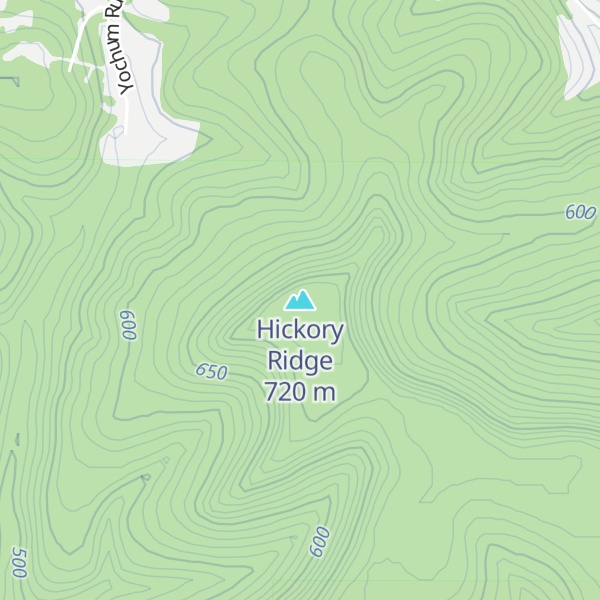 Map of Hickory Ridge