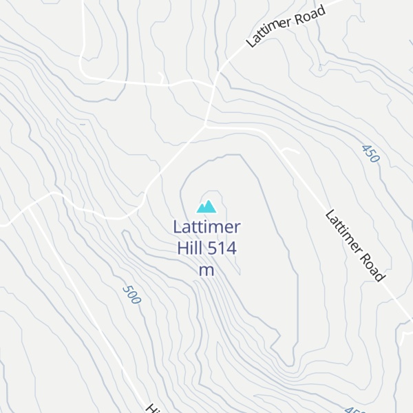 Map of Lattimer Hill