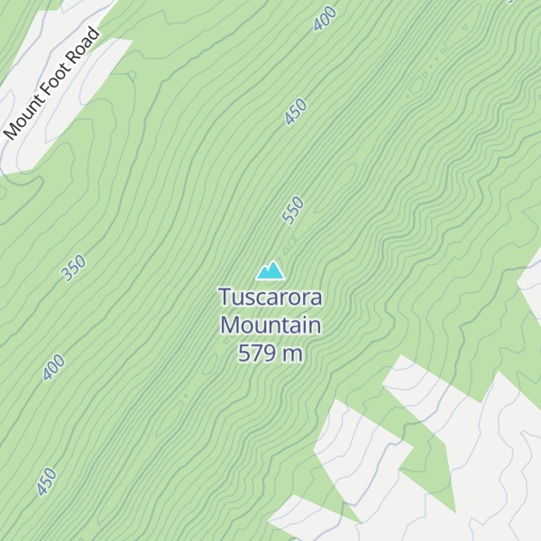 Map of Tuscarora Mountain