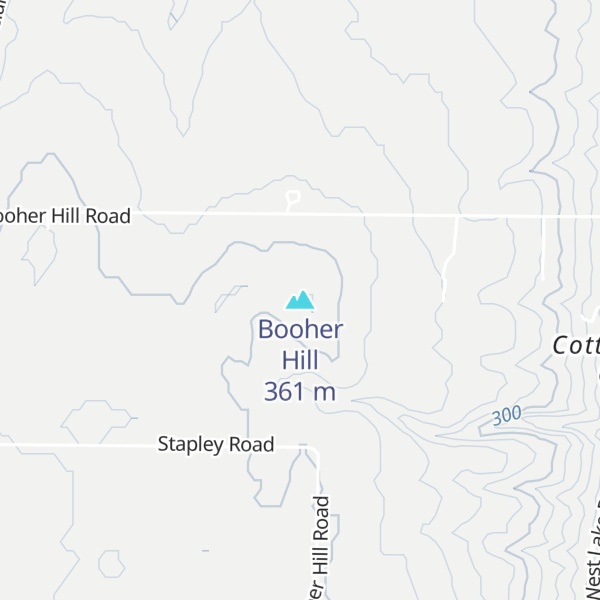 Map of Booher Hill