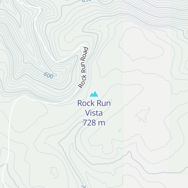 Map of Rock Run Vista