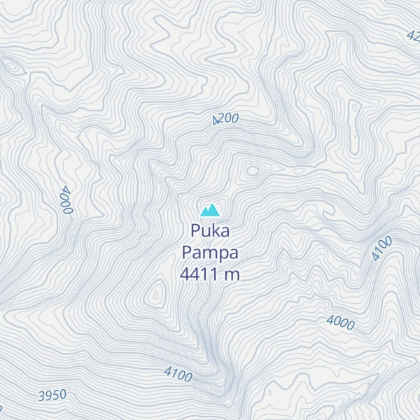 Map of Puka Pampa