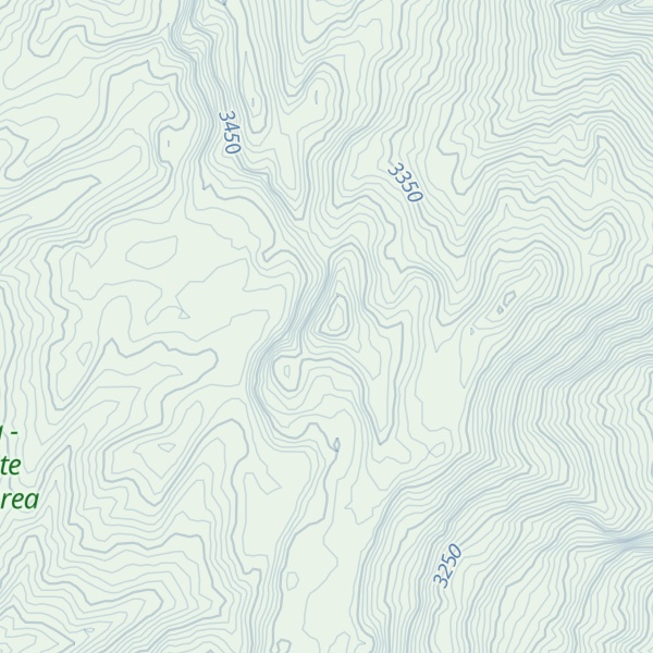 Map of Cerro Borregopampa