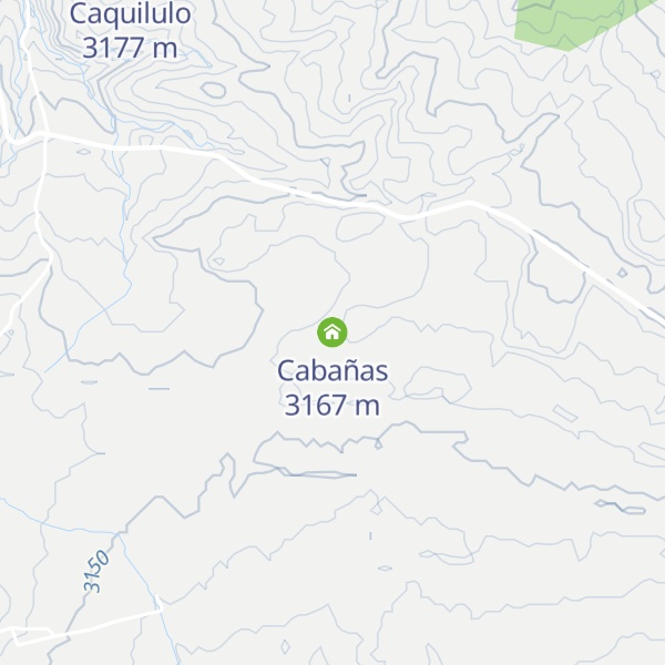 Map of Cabañas